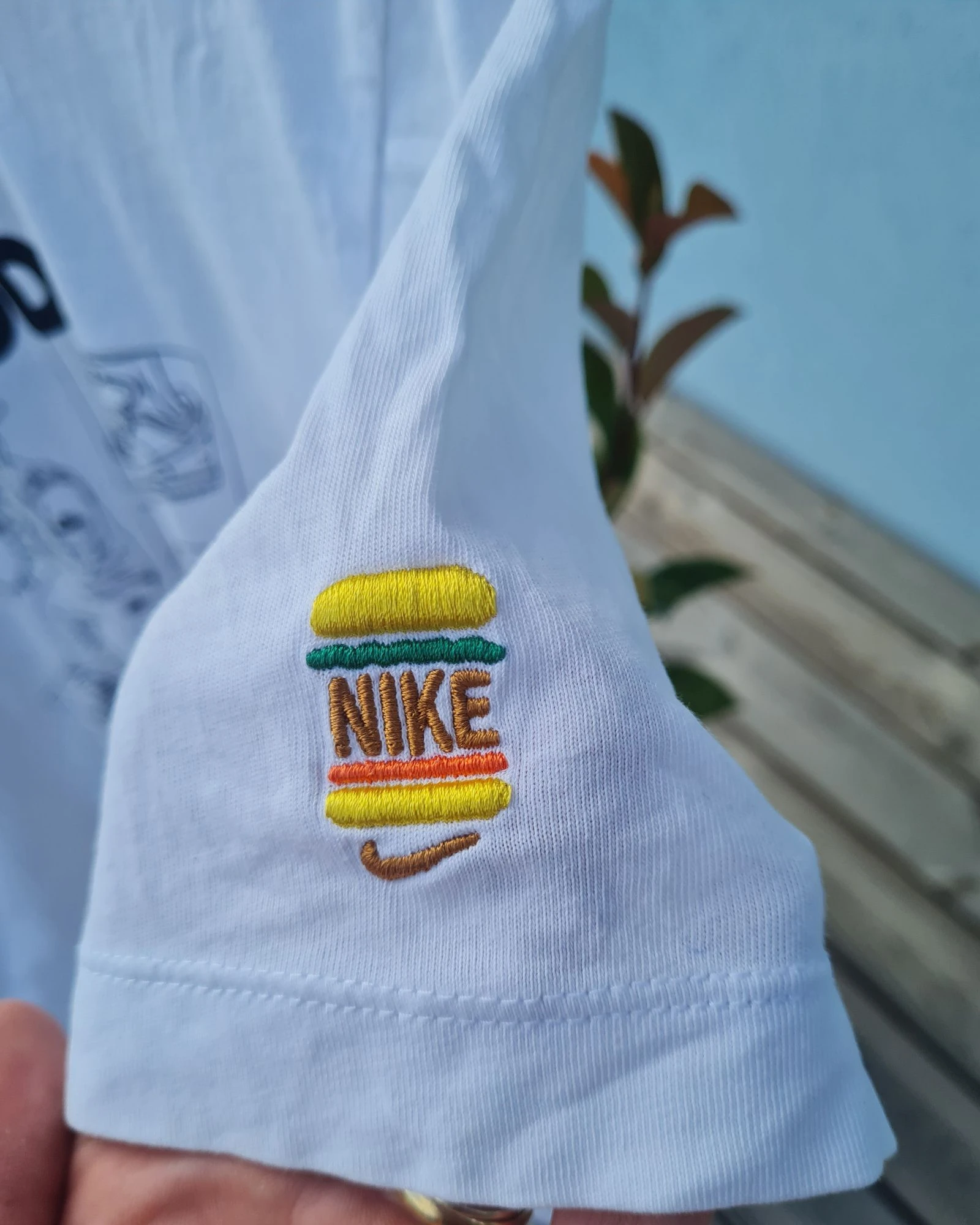 Camiseta blanca sole food 🌺 Nike talla M / 38 – photo 5